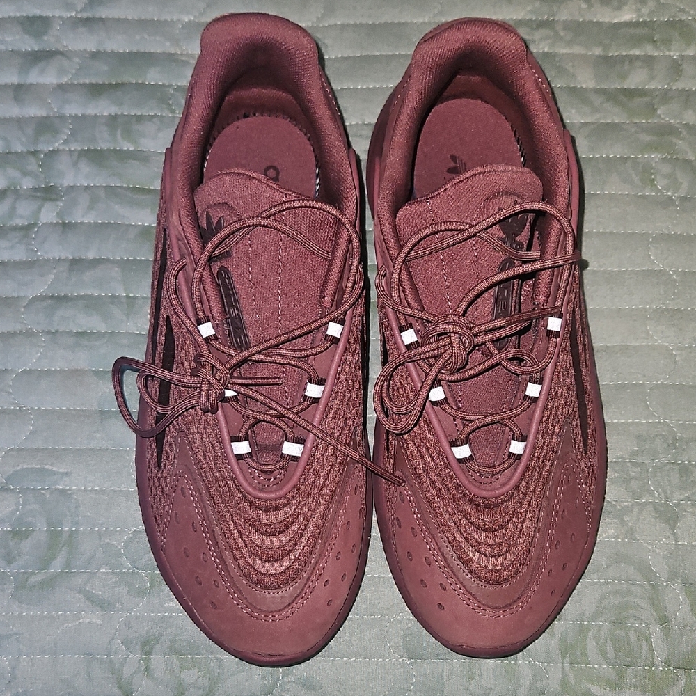 adidas Men's Athletic Shoes - Maroon and White